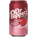 Dr Pepper Strawberries & Cream USA 355ml