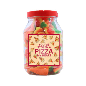 Pizza Slices Pun Gift Jar