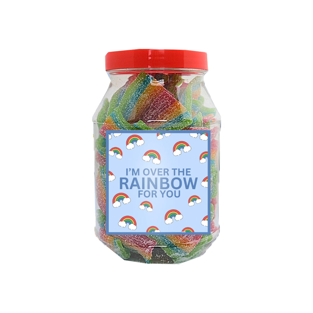 
                
                    Load image into Gallery viewer, Rainbow Bites Pun Gift Jar 400g
                
            