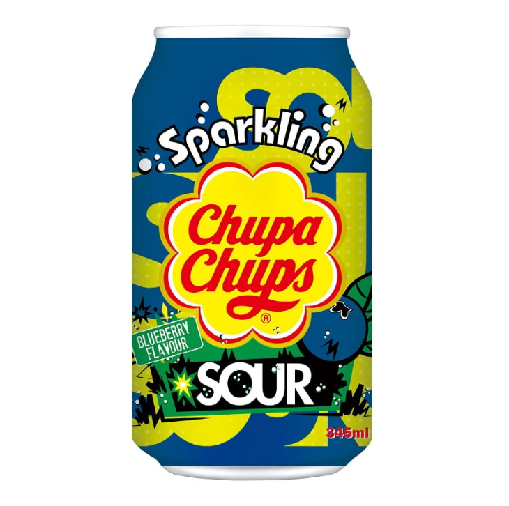 Chupa Chups Sour Blueberry 345ml (USA)