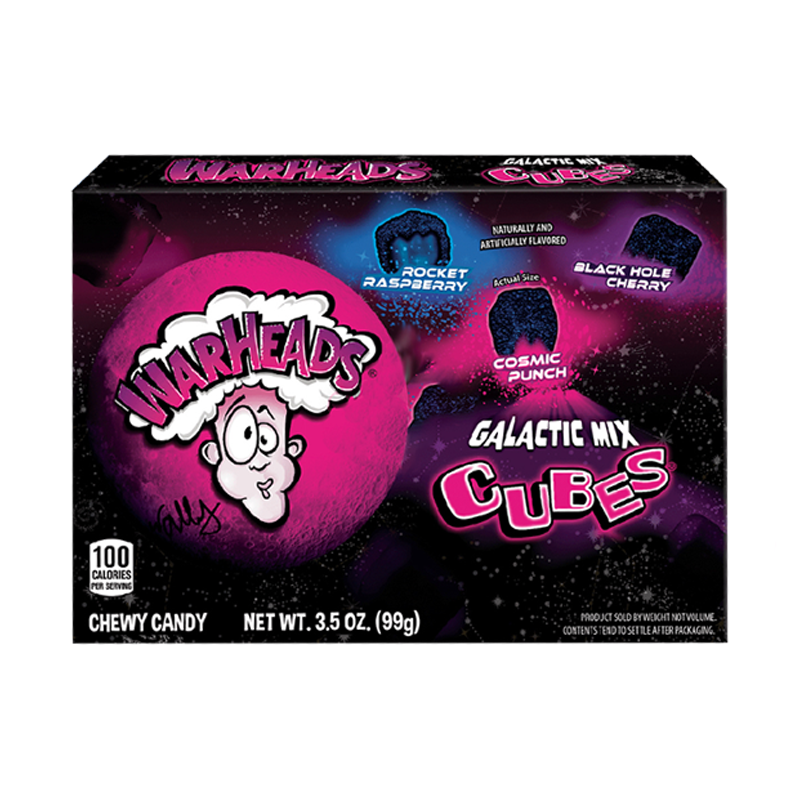 Warheads Galactic Chewy Cubes Theatre