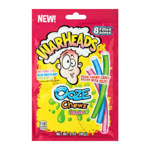 Warheads ooze chew ropes 85g
