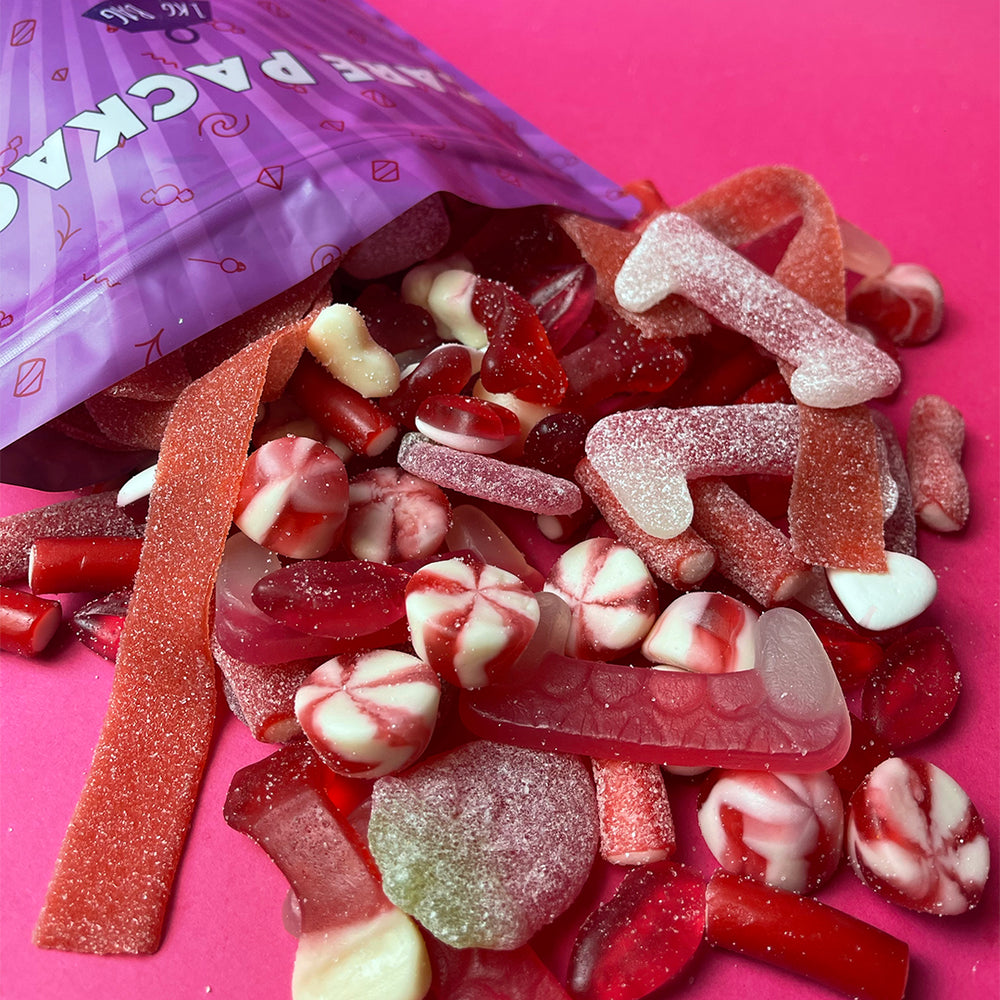 JUST RED 1KG PICK N MIX