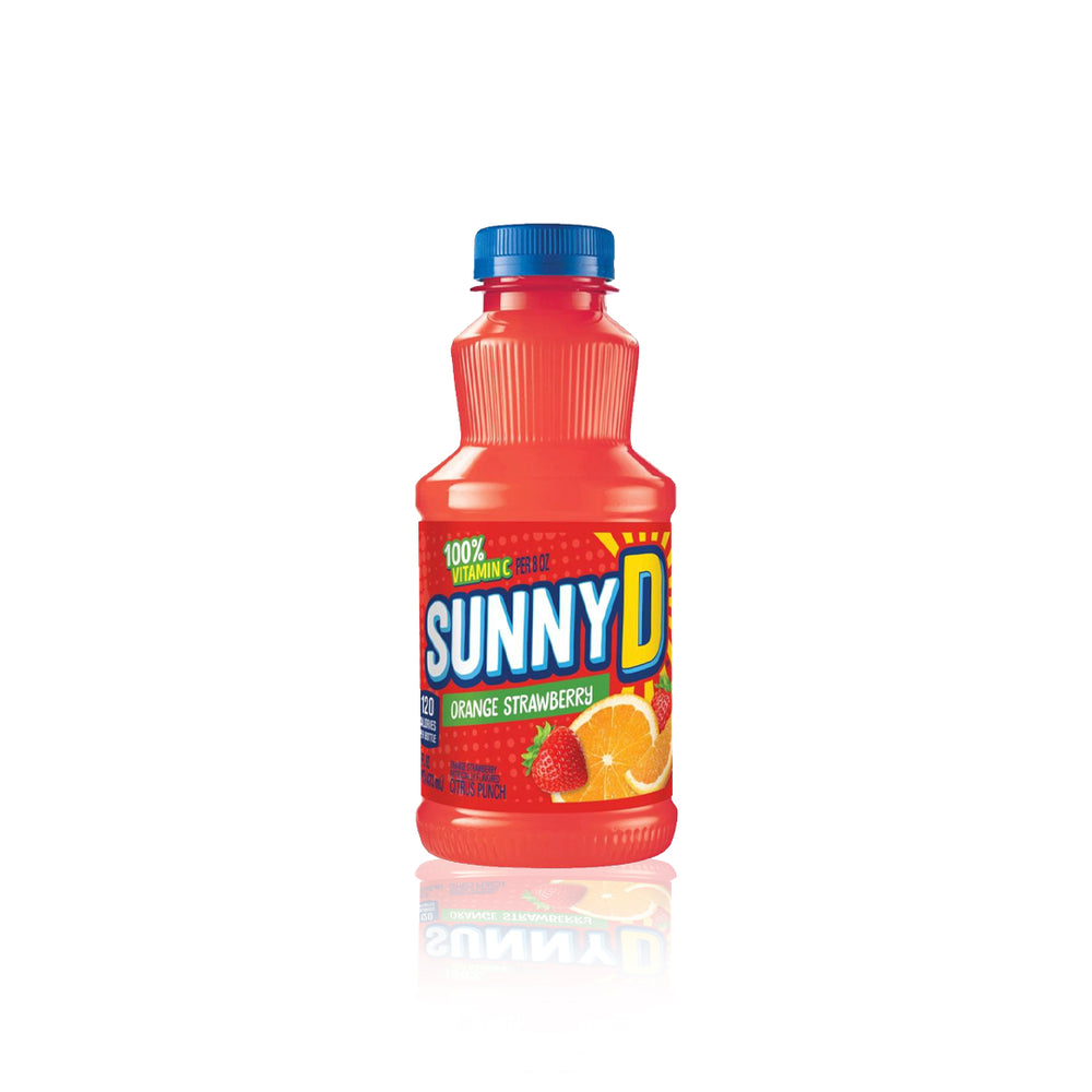 
                
                    Load image into Gallery viewer, Sunny D Orange Strawberry 473ml
                
            