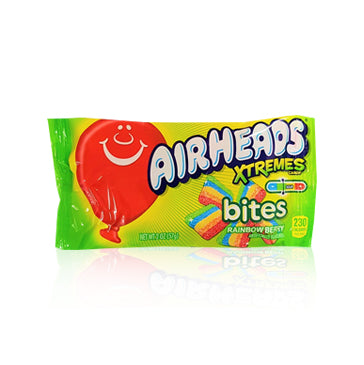 
                
                    Load image into Gallery viewer, Airheads Xtremes Rainbow Berry Bites 57g
                
            