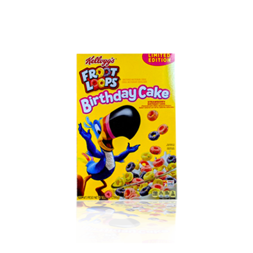 
                
                    Load image into Gallery viewer, Froot Loops Birthday Cake Limited Edition 286g
                
            