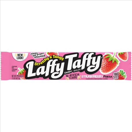 
                
                    Load image into Gallery viewer, Stretchy &amp;amp; Tangy Laffy Taffy Strawberry 42g
                
            