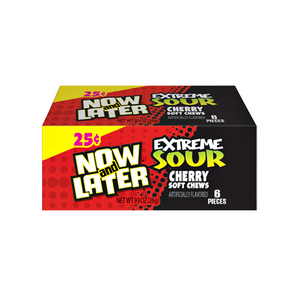 
                
                    Load image into Gallery viewer, Now &amp;amp; Later Extreme Sour Cherry 26g
                
            
