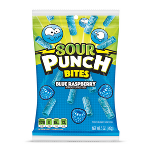 
                
                    Load image into Gallery viewer, Sour Punch Blue Raspberry Bites 142g
                
            